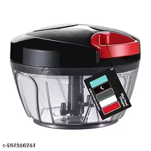 plastic manual dori chopper 450 ml black