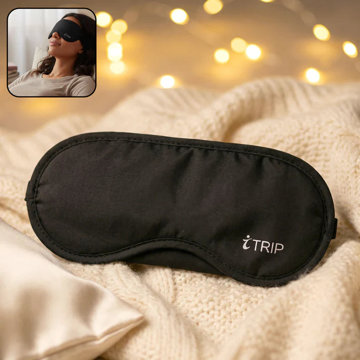 Sleep Eye Mask – Light Blocking & Adjustable Fit For Restful Night