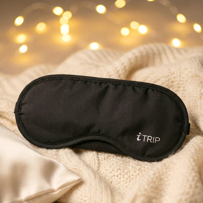 Sleep Eye Mask – Light Blocking & Adjustable Fit For Restful Night