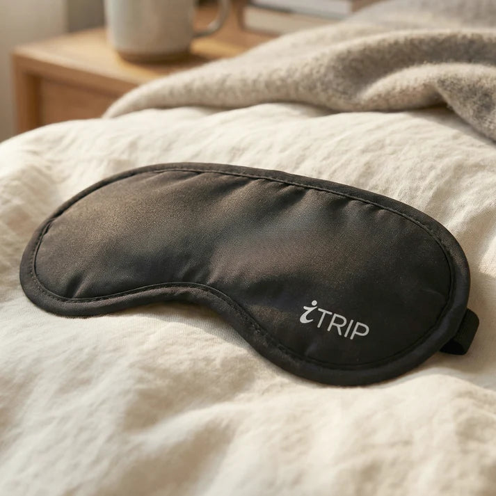 Sleep Eye Mask – Light Blocking & Adjustable Fit For Restful Night
