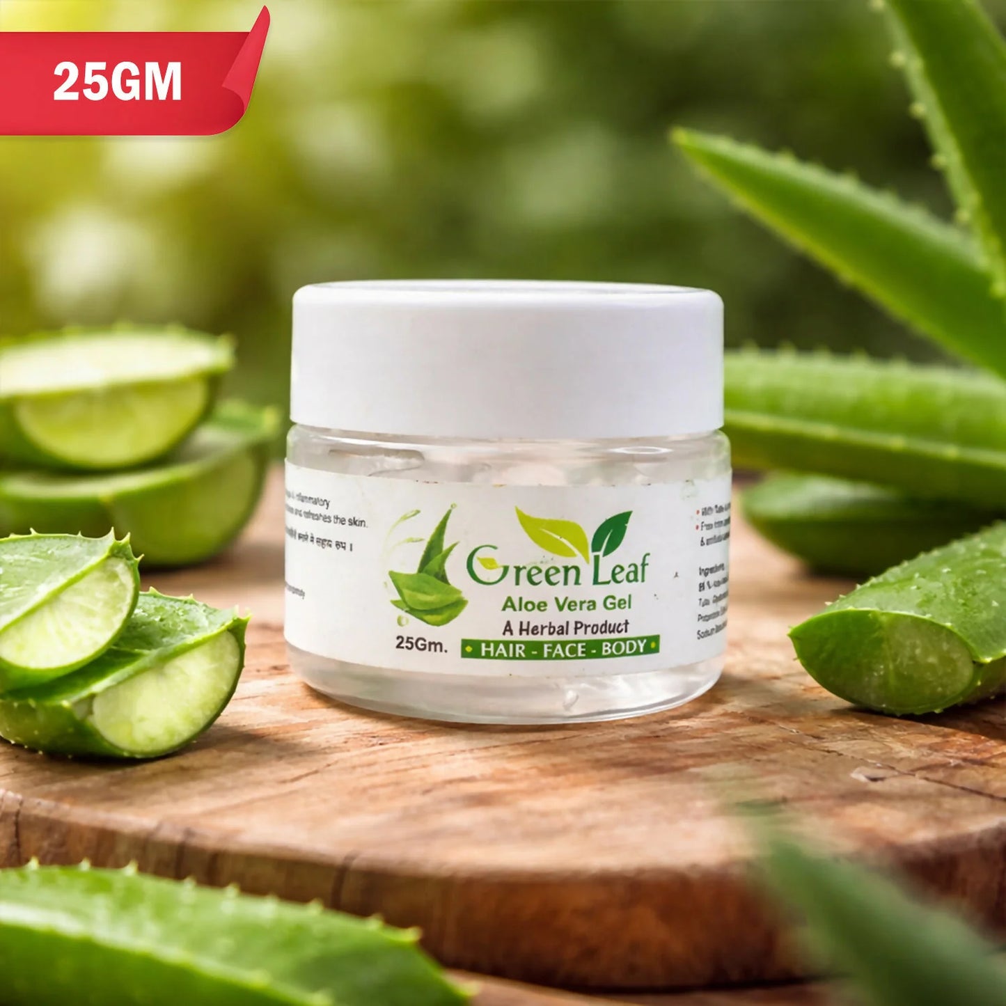Aloe Vera Gel – Pure Hydrating Herbal Nourishment For Skin & Hair