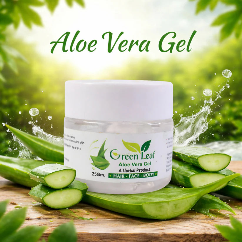Aloe Vera Gel – Pure Hydrating Herbal Nourishment For Skin & Hair