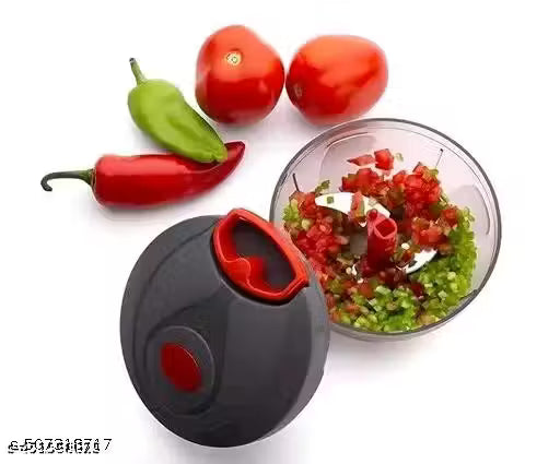 plastic manual dori chopper 450 ml black